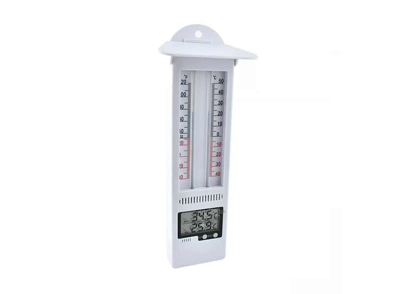 Digital & Analogue Min/Max Thermometer