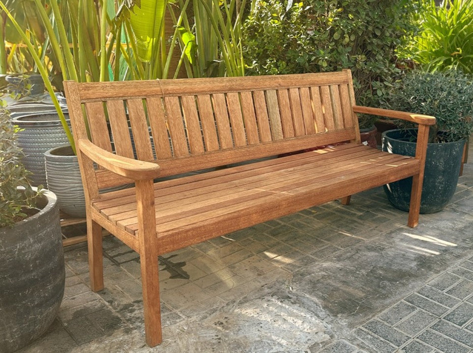 Custom Made Wooden Bench