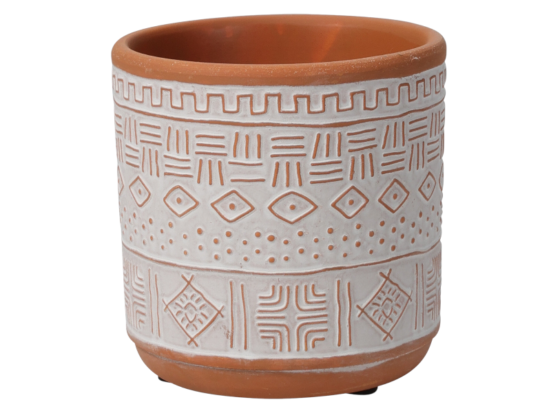Pottery flower pot 9.2x9.5cm