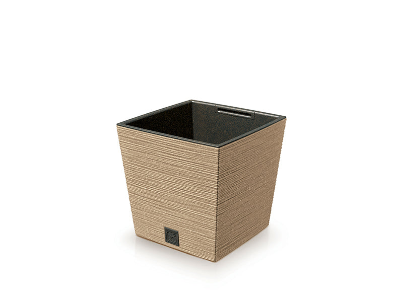 Furu Square Low Pot - 24cm - Nature