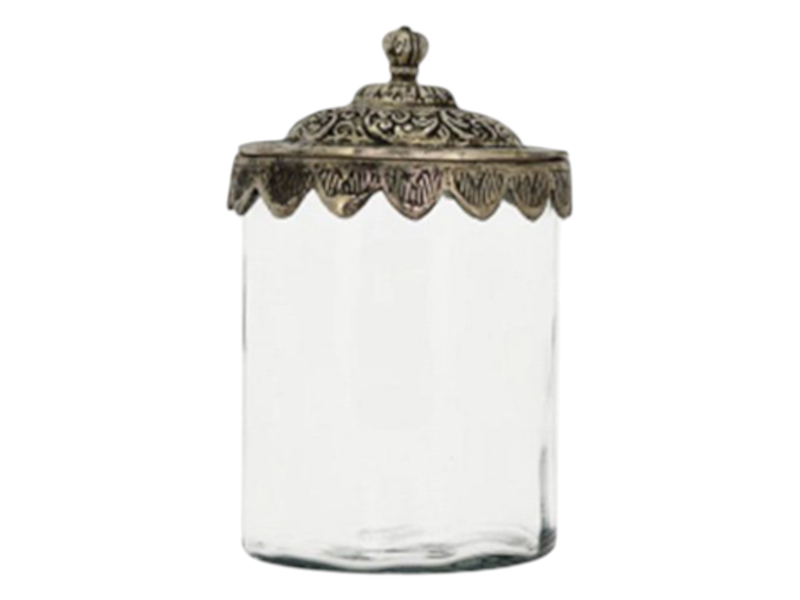 Candy jar iride glass