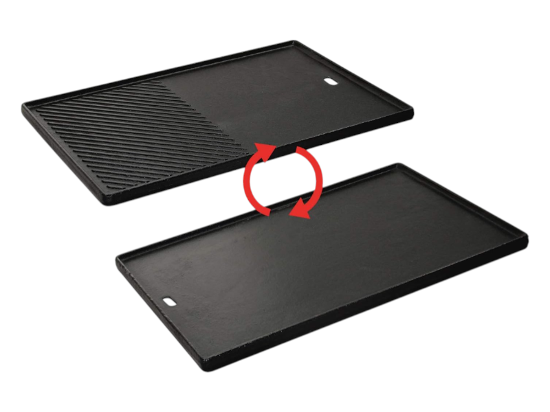 Cast iron reversible plate 4-6 burner