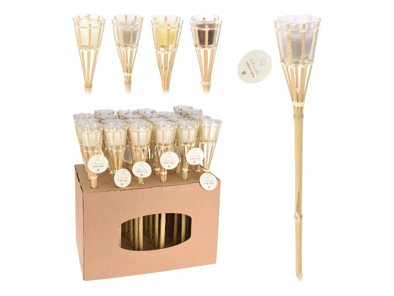 Citronella garden torch H61cm