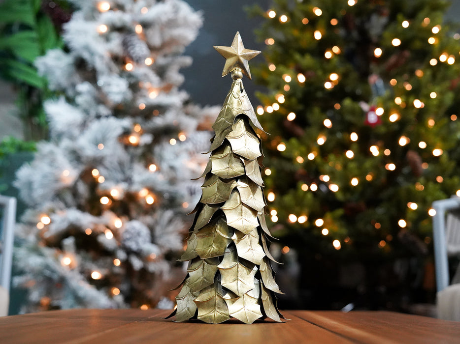 Riddhi Christmas Tree Antique Brass - Gold