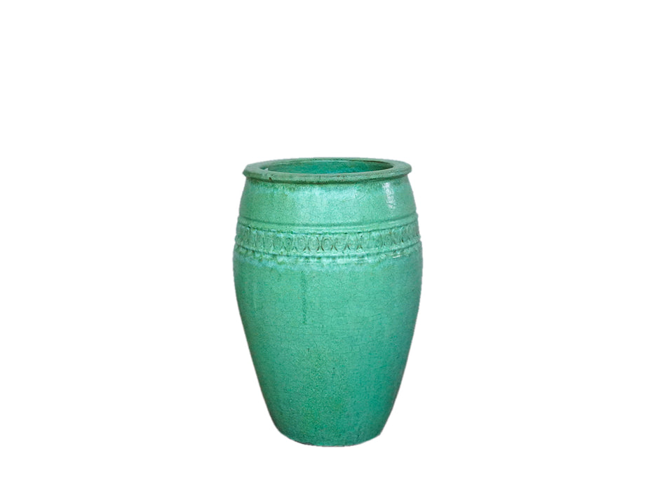 Hori Lined Glazed Pot