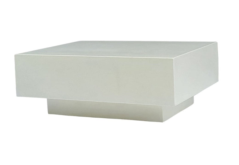 Ponte white table 80x60x30H