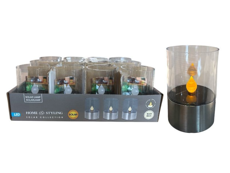 Solar candle light