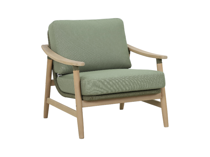 Masaya triple lounge w/ cushion