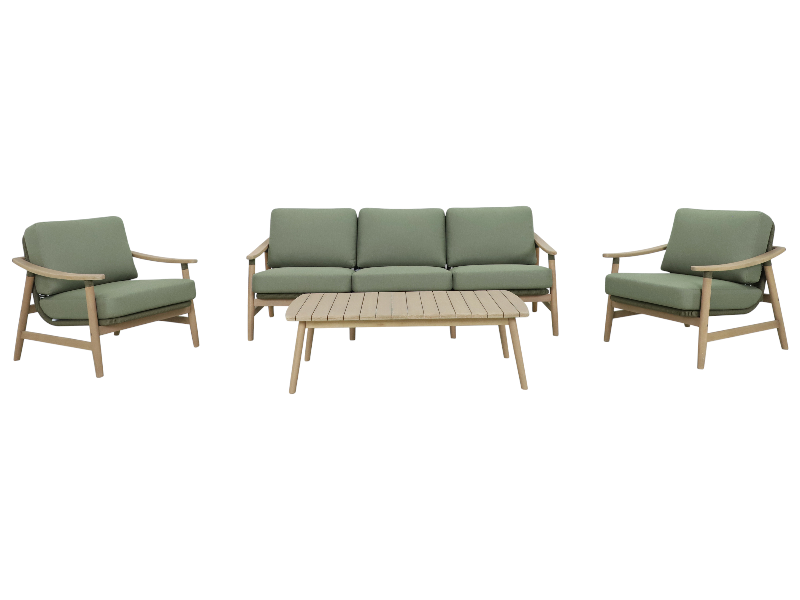 Masaya triple lounge w/ cushion