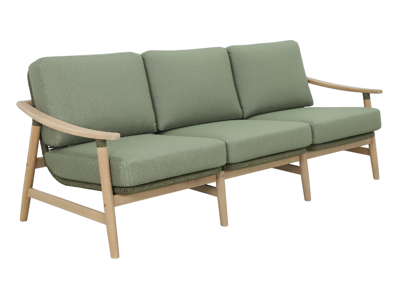 Masaya triple lounge w/ cushion