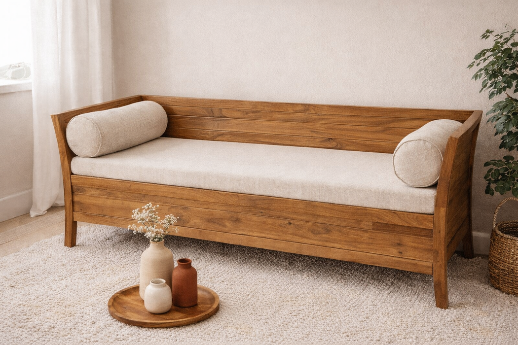 Cleo Wooden Bench