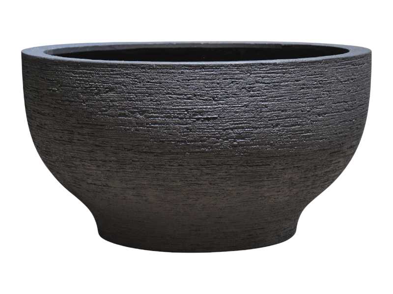 GD Low Bowl Nero Pot