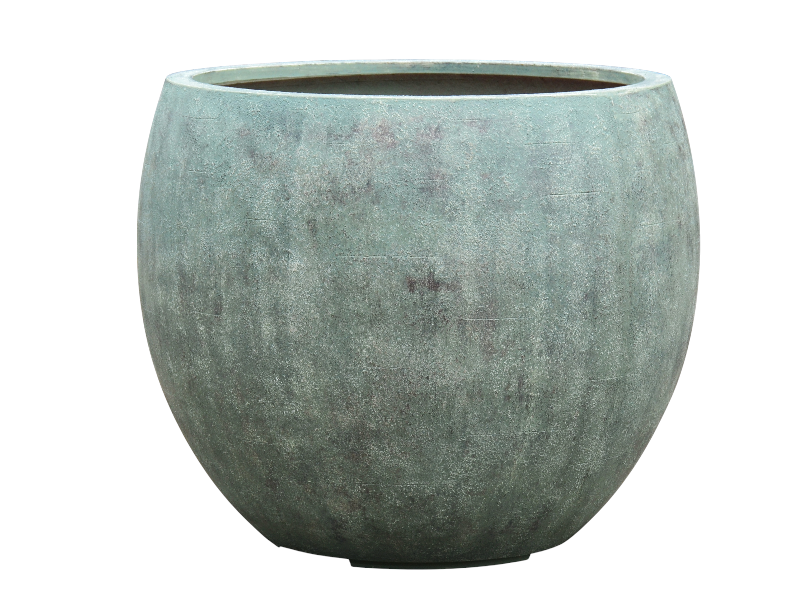 Ant copper green bowl pot