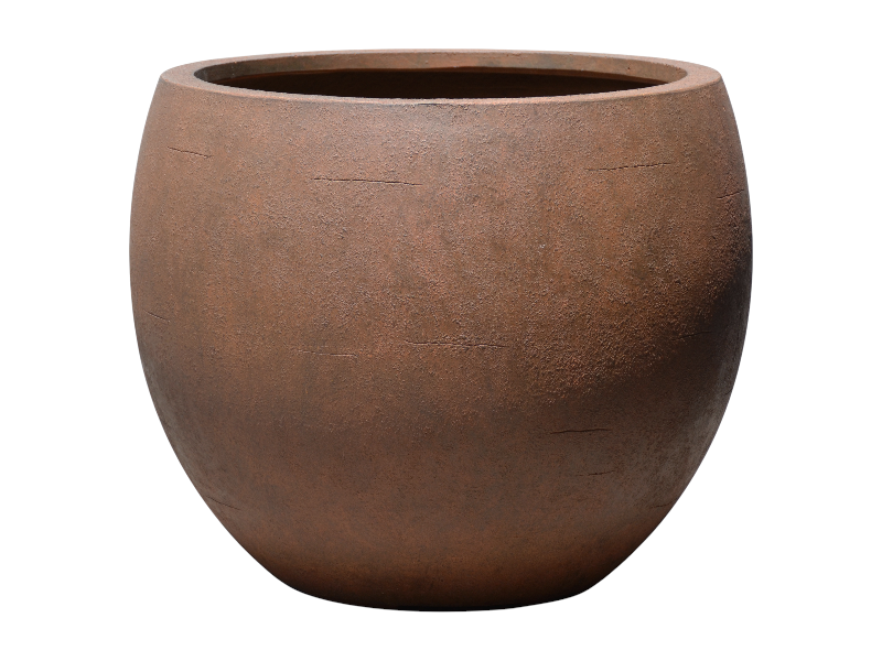 Ant. Rust bowl pot