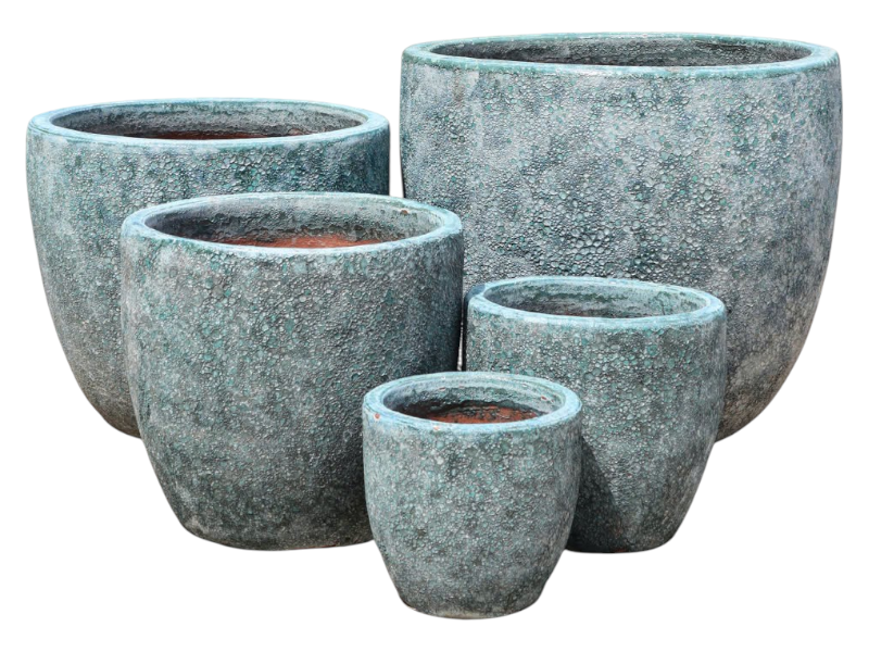 Atlantis egg shaped pot 38x30 'PGR