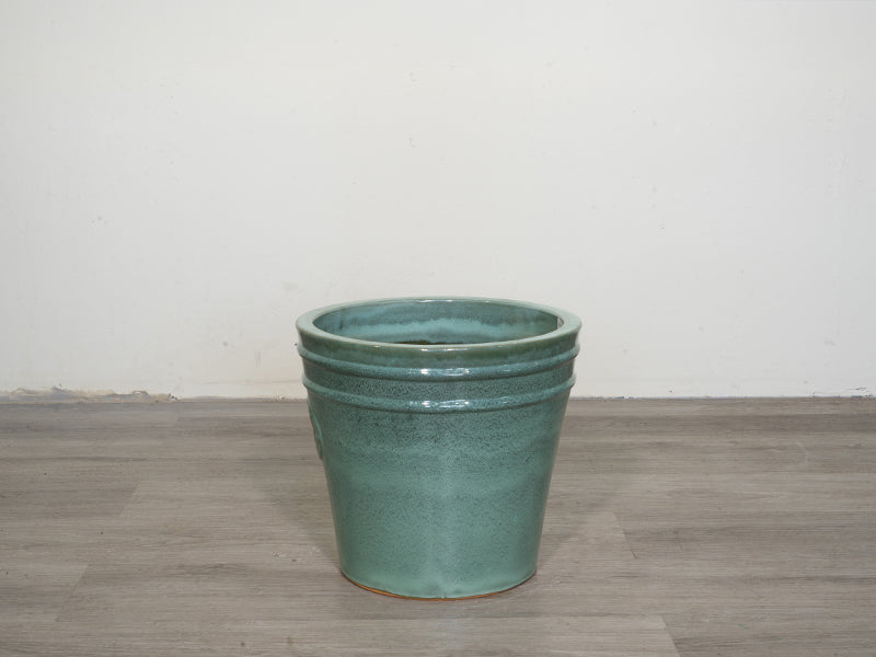 Pottery Ceramic Pot - Misty Green