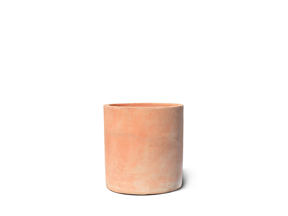 Terra Cylinder Pot - Terracotta