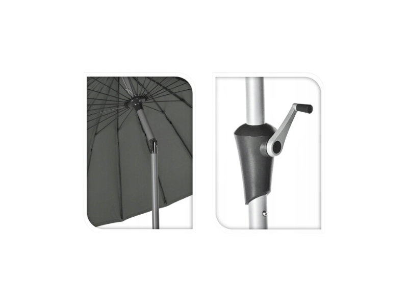 Shanghai umbrella D270cm green