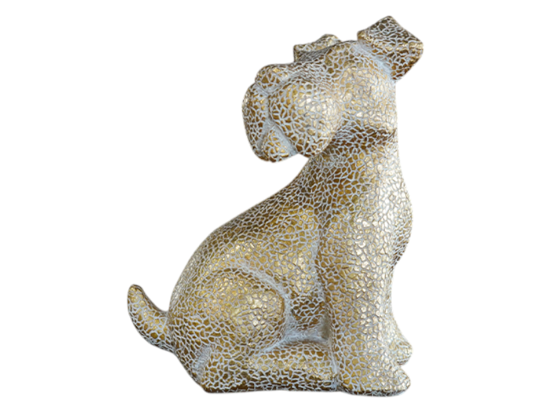 Dog Ornament Polyresin