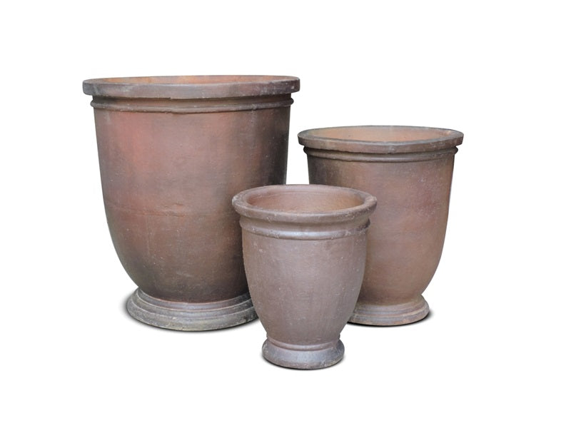 Cup Clay Pot 'Black clay' - Big pot