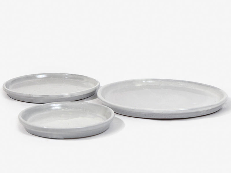 Ceramic Saucer Round - Pot Plates